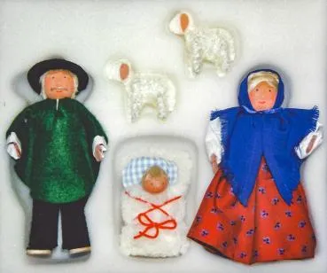 Krippenfiguren Set Sortiment 3
