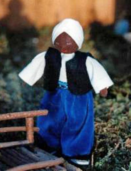 Krippenfigur - Diener